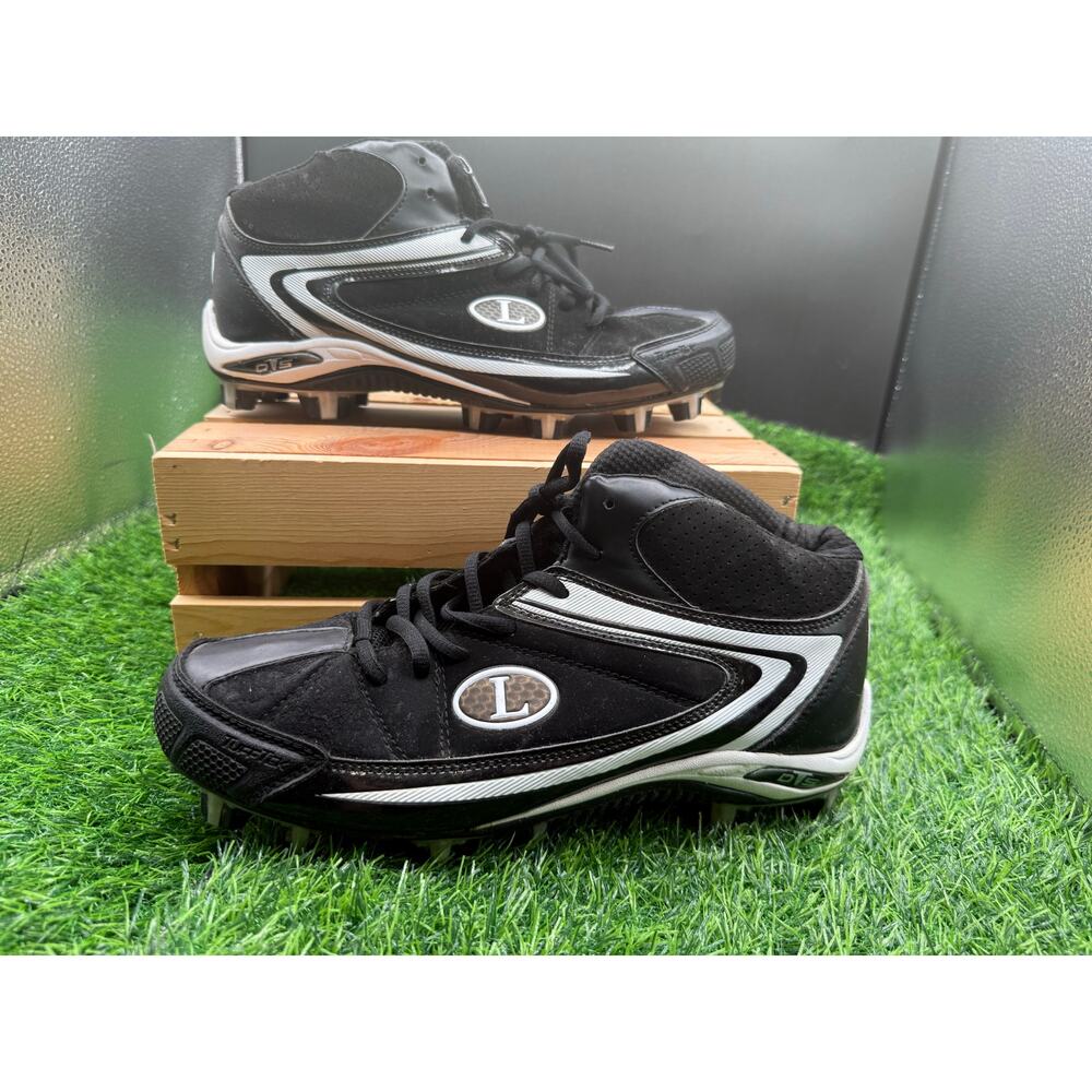 Louisville Slugger - Black/ Gray/ White - Cleats - Size 9M
